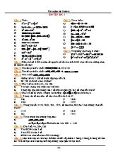 Bài tập ôn luyện hè môn Toán Lớp 6